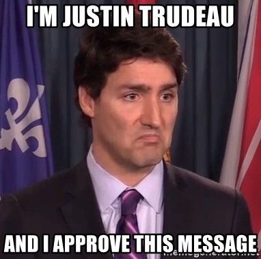 a-A-meme-that-targets-Justin-Trudeau-in-a-harmful-way-with-a-communal-angle-b-A
